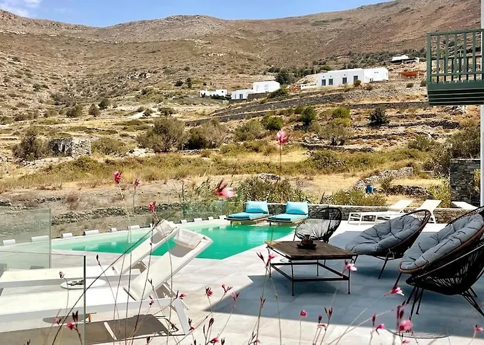 Dream 1 ολόκληρος χώρος με πισίνα Villa Páros