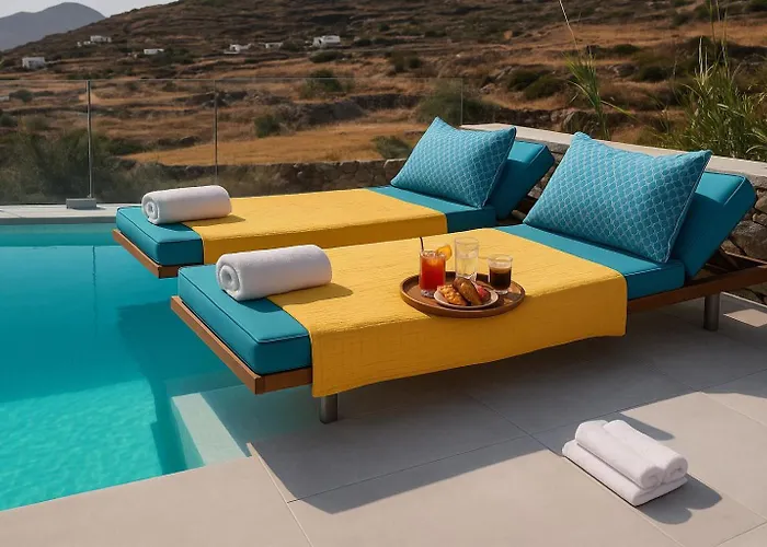 Dream 1 ολόκληρος χώρος με πισίνα Villa Páros